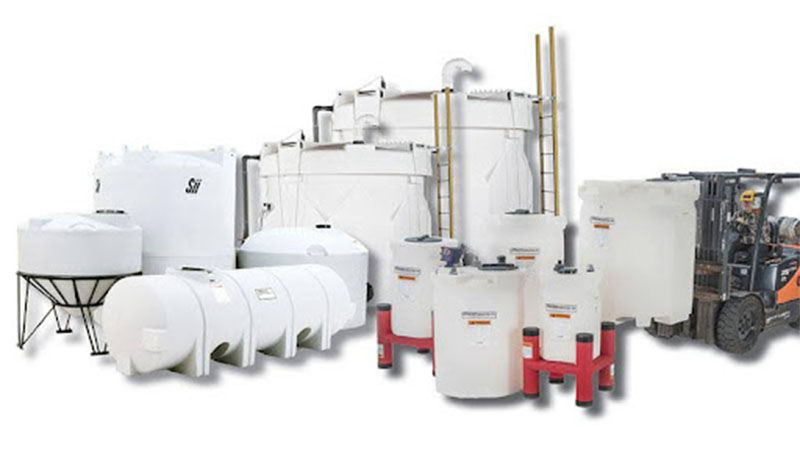 انواع مختلف مخازن پلی اتیلن برای ذخیره آب و استفاده صنعتی